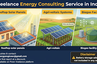 make project feasibility reports for solar pv installations