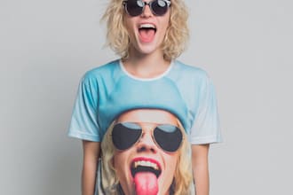 make a custom funny meme t shirt design for you