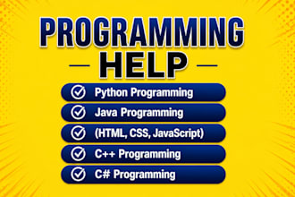 provide expert help with python, java, and cpp programming