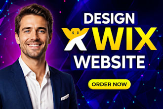build wix website design, wix website redesign, or wix business website design