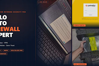 configure and optimise your palo alto networks firewall for enterprise security