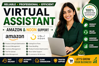 provide amazon virtual assistant services for fba and fbm