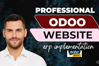develop responsive odoo website, odoo module, odoo website design and odoo erp