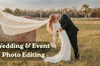 edit and batch process wedding and event photos in lightroom