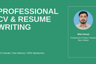 write a professional CV and resume that gets you hired