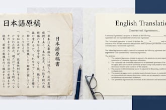 proofread, edit, or translate your text into natural japanese
