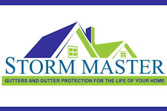 design real estate, roofing, construction logo