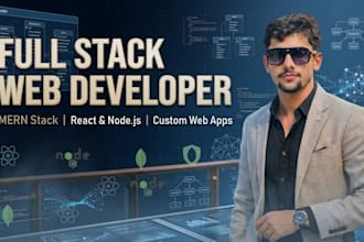 be your expert full stack web developer