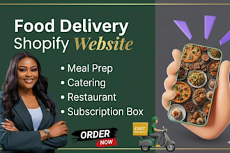 build food delivery website, and restaurant menu  website with online ordering