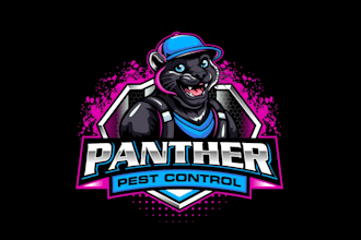 create awesome creative panther logo design with fastest delivery