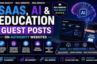 publish saas ai and education guest posts on authority websites