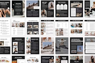 design fitness coach ebook, german lead magnet,nutrition ebook ebook ghostwriter