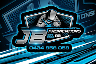 create wonderful and excellent fabrication logo