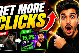 design viral youtube thumbnails with high CTR