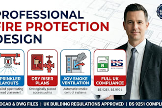 design sprinkler layouts, dry riser plans, and aov smoke ventilation