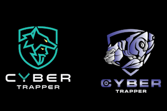 design modern tech, crypto, security and technology logo