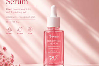 create photorealistic 3d product visualization for cosmetics and skincare