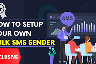 send bulk sms to all world with sid, custom sender name, sms marketing, bulk sms