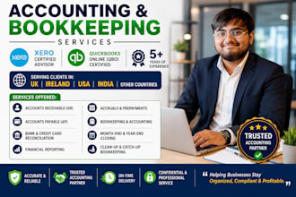 do bookkeeping, accounting, vat return, other accounting