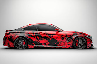 professional vehicle wrap design, car wrap