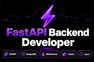 develop a fastapi backend with postgresql and sqlalchemy
