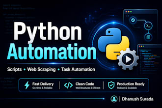 build a python automation script to save your time and money
