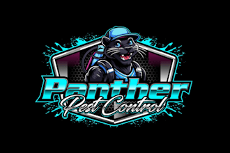 design elegant awesome panther logo with satisfaction guaranteed