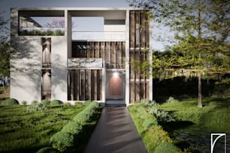 create photorealistic 3d exterior renders