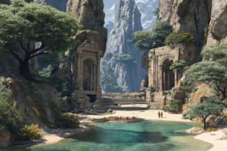create environment concept art