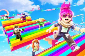 roblox obby developer, custom obby build, scripting, full game development
