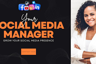 manage and grow your social media professionally