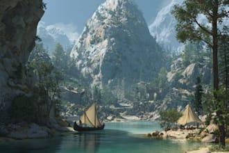 make environment concept art