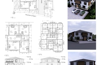 draw floor plans elevation section and 3d