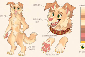 furry reference sheet furry ref sheet fursona ref sheet anthro furry art fursuit