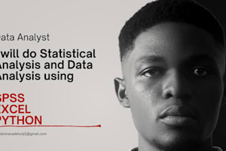 do spss statistical analysis and data analysis