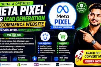 install and configure meta pixel for ecommerce and shopify stores