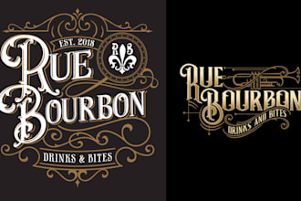 design unique restaurant bar and nightclub logo