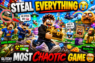 create a custom roblox steal a brainrot game