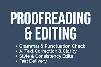 proofread and copy edit your ai text or blog post
