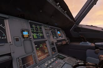 teach you how to fly the fenix a320 in microsoft flight simulator