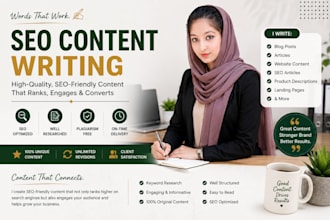 write SEO affiliate articles for amazon niche websites