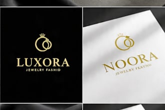 design luxury jewellery  logo for boutique and fashion brand