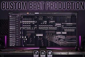 produce a fully custom beat