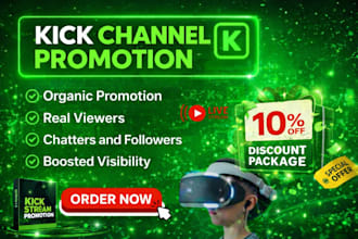 stream overlay, kick promotion, twitch overlay, twitch logo, promotion