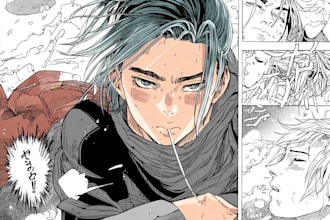 create professional comic book pages and cinematic covers