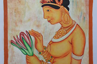 design a custom wall painting mural for your space