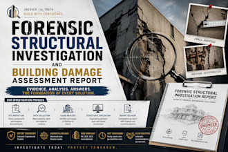 forensic structural investigation and building damage assessment report