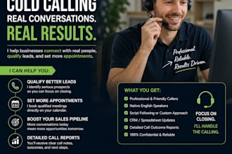 do cold calls for your business