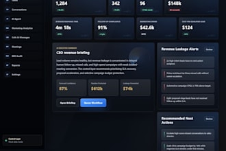 build ai operating system for lead and sales control