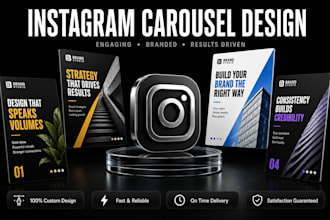 design instagram carousel posts for your business